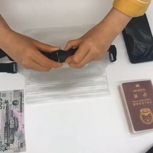 Water-proof Bag for Water Splashing Festival Waterproof Chest Bag Touch Screen 3-layer Zipper Lock Waterproof Bag Diving Bag