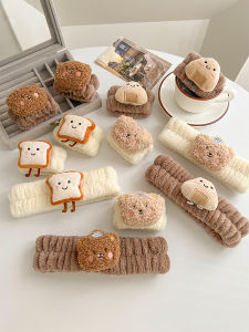 ผ้าพันข้อมือผ้าขนหนูสำหรับล้างหน้าผ้าพันผมสำหรับผู้หญิง ผ้าขนหนูสำหรับทาหน้าแบบนุ่มและสบาย สายรัดผมแบบอเนกประสงค์สำหรับฤดูหนาว