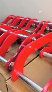 CPA TOYOTA HILUX VIGO 2005-2012 COMFORT SHACKLE 2.5INCH LIFT KIT SET RED (11728)