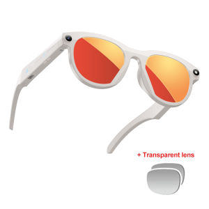 Camera Smart Glasses AI Translation Bluetooth Call Photo Take Video Record Music Headphones Outdoor Sports Fashion Sunglasses