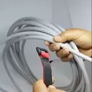 สายรัด ดูวีดีโอวิธีรัดก่อนซื้อ Magic Tape สายไฟ 5 เส้น 100 บาท สายรัดสายลำโพง สายรัด สายรัดเมจิกเทป สายรัด ตีนตุ๊กแก หลากสี ยาว 23 cm