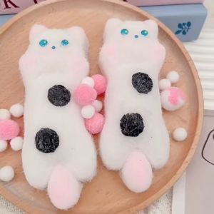 TAIYO Taba Squishy Sleep Cat Squeeze Pencet Kenyal Cute Smooth Squisi Kucing Stress Relief Mainan