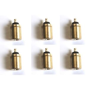 1/2/3/4/5/6Pcs Brandnew Gas Refill Adapter Solid Brass Adapter Stove Adapter Gas Fill Attachment Functional Tool Portable