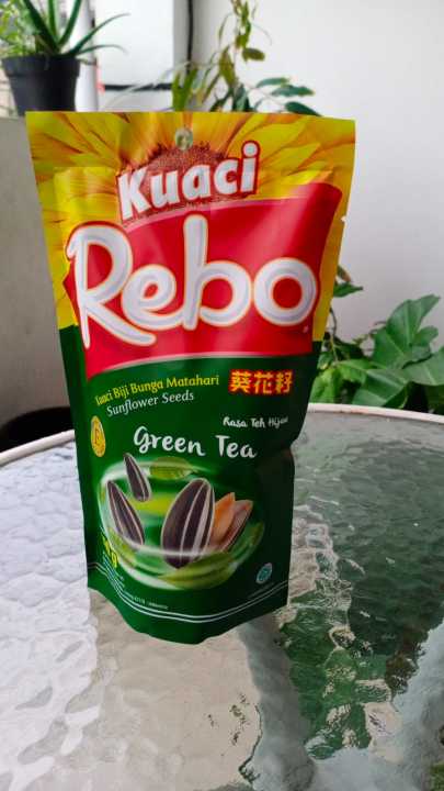 kuaci rebo rasa green tea (150gr) harga murah dan enak | Lazada Indonesia