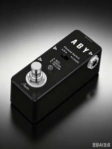 Rowin LEF-330 ABY Switch Pedal Passive Signal Splitter Combiner True Bypass Mini Metal Guitar Accessory
