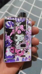Garskin B80 Kuromi UV Varnish Printing Vinil dan Hologram