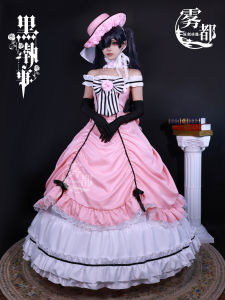 Fudu Anime Black Butler Xia Er High Match Robin Cos Costume Xia Er Master Cosplay Saiba Costume Female