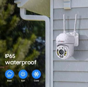 Waterproof CCTV Surveillance camera Infrared night vision Auto motion tracking 24Hour full color