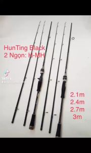 Cần Câu Lure 2 Khúc HunTing Black Cao Cấp - CL2K14