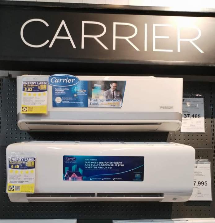 Carrie r nexus 1 5hp split type inverter aircon lazada ph