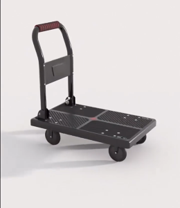 Reaim 1200kg Heavy Duty Trolley Foldable Cart Portable Folding Non-Slip Platform Trolley With Universal Wheel