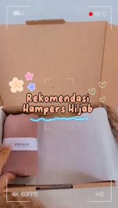 Hampers hijab gift box souvenir ulang tahun wisuda pernikahan dan hadiah lainnya