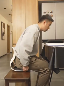 Lumbar support seat cushion for office ergonomic posture correction chair bed and lumbar support