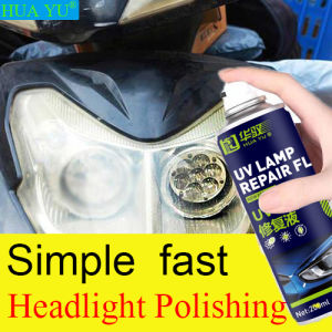Save money on changing lights quick fix Car Headlight Polishing Repair Fluid Car lamp For Oxidation Coating Agent cleaner Car Care Headlight Cleaner and Scratch remover yellowish headlight detailing car headlight for motorcycle headlight car lens repair
