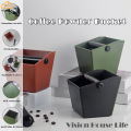 Vision Coffee Grind Knock Box with Removable Knock Bar Coffee Powder Residue Trash Can Espresso Dump Bin with Non-Slip Base Espresso Ground Container. 
