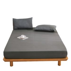 KAMONI | Four Season Universal Plain Color Bed Skirt Dustproof Mattress Cover Non-Pure Cotton
