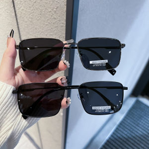 แว่นกันแดดขับรถแบบมีเลนนิ่งสำหรับผู้ชาย ป้องกันรังสียูวี แว่นกันแดดสำหรับตกปลา แว่นกันแดดแบบเรียบง่าย แว่นกันแดดแบบลำลอง