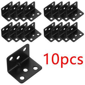 Corner Code 6 Holes Angle Bracket Joint Right Angle Bracket L-shaped Corner Bracket Suitable for Furniture Shelf Bracket