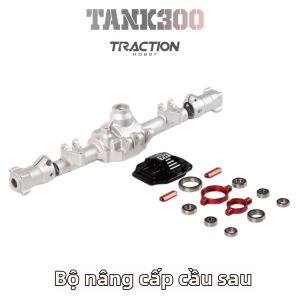 Combo giáp gầm tấm bảo vệ đáy bằng hợp kim kim loại nâng cấp cho xe mô hình