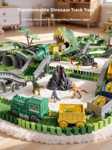 Hui Cheng Toys | Adventurous Electric Train Toy For Boys And Girls