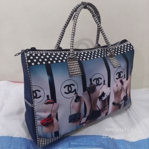 Tas Travel Bag cover printing travel bag Lebaran Super Besar ( 50 x 20 x 38 ) Pakaian Pulang Kampung berpergian traveling