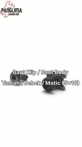 Baut-Baud CliKlip Body Mio & Jupiter MX & Jupiter Z & Jupiter Z CW & Vega R & Nouvo Lama-Z & Force 1 ZR & Force 1
