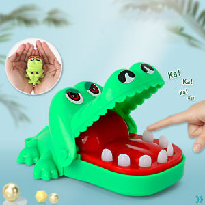 Crocodile Teeth Toys For Kids Childrens Crocodile Bites Fingers Toy Reaction Training Novelty Game Funny Decompression Toy