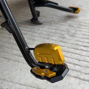 SEMSPEED For Honda Lead 160 125 Lead125 Click PCX Vario SH 160 ADV350 ADV160 Motorcycle CNC Side Foot Stand Enlarge Pad Kickstand Extension Plate