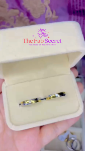 F8 Fidelity 1pc Wedding Ring Couple Ring Only Non Fading Non Tarnish Stainless Steel Jewelry