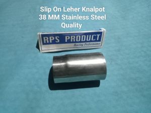 Slip On Ujung Leher Knalpot 38 MM Stainless Steel Quality