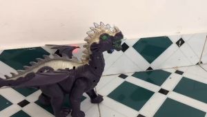 Khủng Long 2 đầu 💖 HCM-GIÁ SỈ 💖 Dùng pincó đènâm thanh