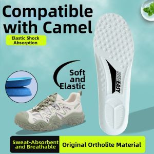 RUNEASY | Breathable Sweat-absorbing Shock-absorbing Thick Insoles for Men and Women Sports Leather Shoes