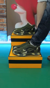 Giày Nam Thể Thao Hoạ Tiết Rằn Ri Thời Trang Mới