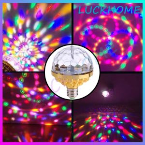 Lampu DISCO LED Fitting Lampu Warna Warni Tumblr Fitting LED Fitting Putar otomatis disko warna-warni RGB