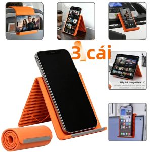 Giá Đỡ Điện Thoại Di Động Có Khả Năng Biến Dạng Và Điều Chỉnh Linh Hoạt Chống Trượt Làm Từ Hợp Kim Nhôm Và Silicon Dùng Cho Bàn Làm Việc.