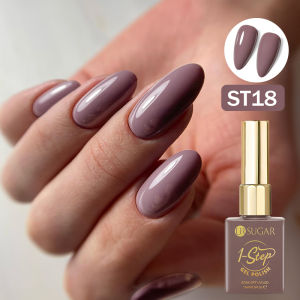 Sơn Gel 1 Bước UR SUGAR 15ml Màu Đỏ 3 Trong 1 Tẩy Được Sử Dụng Được Với Đèn LED/UV Không Cần Sơn Lót/Trên Dùng Trang Trí Móng Tay