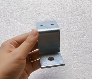 Z L Shaped Metal Bracket Heavy Duty Thick Metal Repair Enhance Furniture Besi Bentuk Z L Braket Besi Tebal