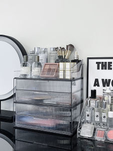 Clear Luxury Style Cosmetics Storage Box