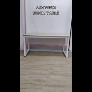Vedourstyle 5feet 4feet Writing Table Office Table Working Laptop Table Computer Desk Metal Leg Meja Tulis Belajar 書桌 寫字桌