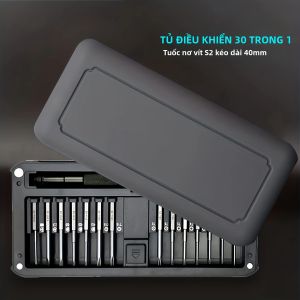 30 Trong 1 Chính Xác Bộ Tua Vít Từ Bộ Dụng Cụ Sửa Chữa 28 Chiếc 40 Mm Dài Thêm S2 Thép Bit Điện Tử Đa Năng Bộ Dụng Cụ