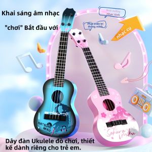 Đàn Guitar Ukulele Dành Cho Người Mới Bắt Đầu Dành Cho Học Sinh Nam Và Nữ Đồ Chơi Dây Không Dùng Điện Dành Cho Lứa Tuổi 3-12+