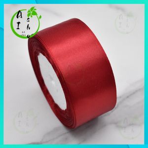 4cm (25 yards/roll) Satin Ribbon Roll Gift Packaging Ribbon Flower Making DIY Holiday Birthday