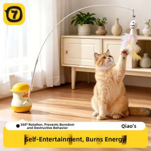 7o | Boredom Relief Durable Long Pole Cat Teaser Bell Toy