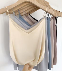 Artificial Silk Adjustable Regular Slim Champagne Satin