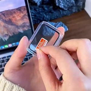 Ốp Lưng Kính Cường Lực + PC Cho Mi Band 10 Pro Chống Sốc Bảo Vệ Màn Hình Toàn Diện Tương Thích Với Xiaomi Band 10 Pro Phiên Bản Ceramic