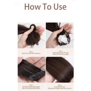 Moisturizing Smooth No Steam Hair Mask 500g Improve Damaged Hair and Moisturize Hair 免蒸发膜500g