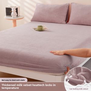 YASHU | Thickened & Winter-Flannel Mattress Cover