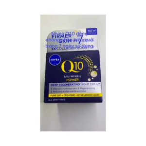 Kem dưỡng chống lão hóa NIVEA Q10 Power Night