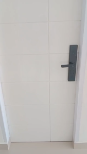 ORI TaffHOME P7 Kunci Pintu Pintar Smart Door Lock Fingerprint Password Card RFID Alarm