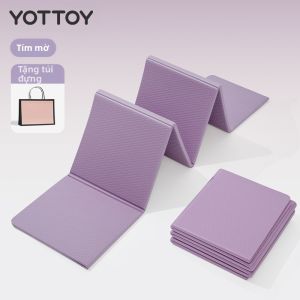 YOTTOY | Tấm Nằm Có Thể Gập Chống Khuẩn Đệm Dày Cho Bé